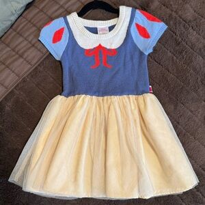 Disney Princess Snow White Dress Blue and Yellow With Res Accents